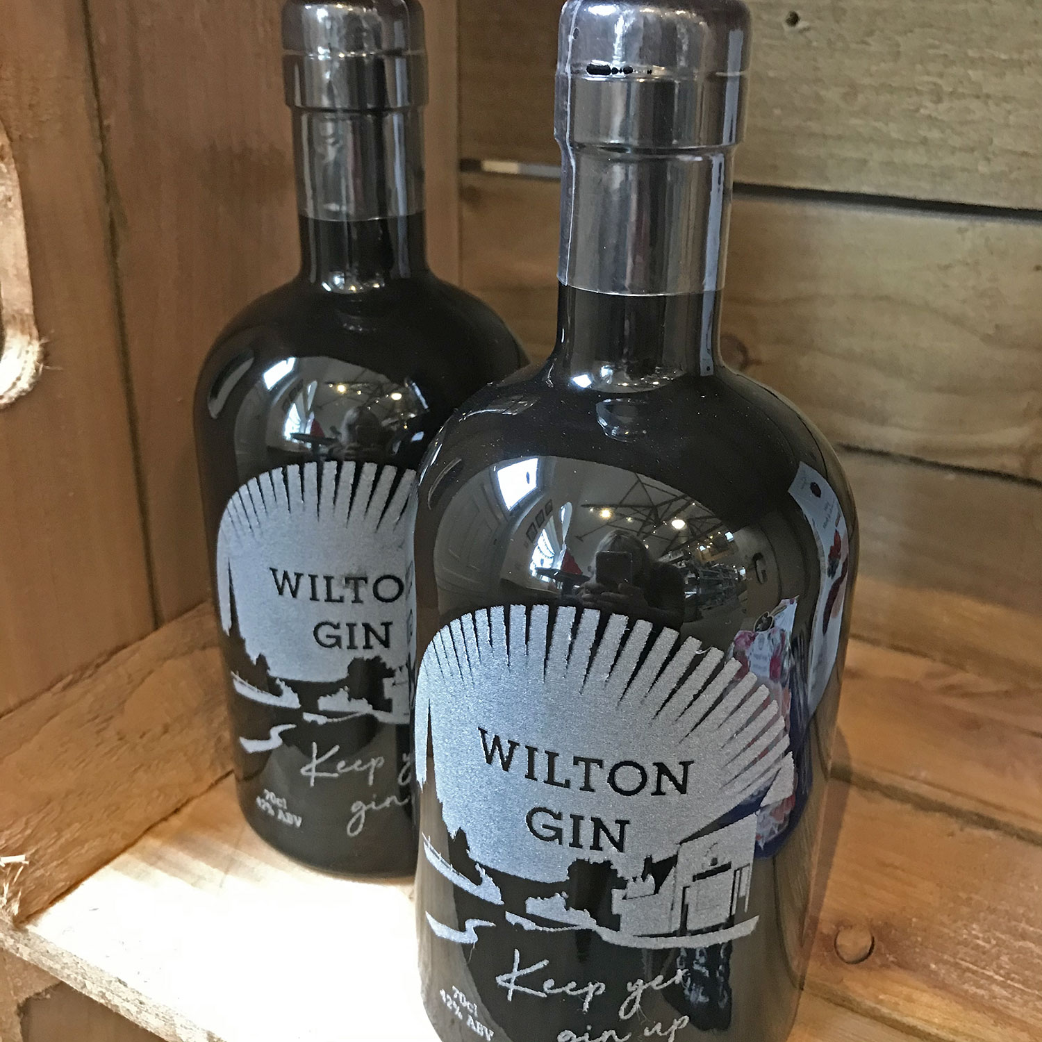 Our very own 'Wilton Gin' is made just down the road by Hooting Owl.
